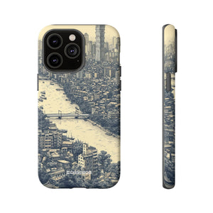 Nostalgic Metropolis | Protective Phone Case for iPhone