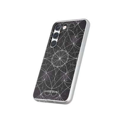 Radiant Petal Orbit Samsung S23 Case - Soft