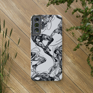 Dynamic Athletic Surrealism | Biodegradable Phone Case