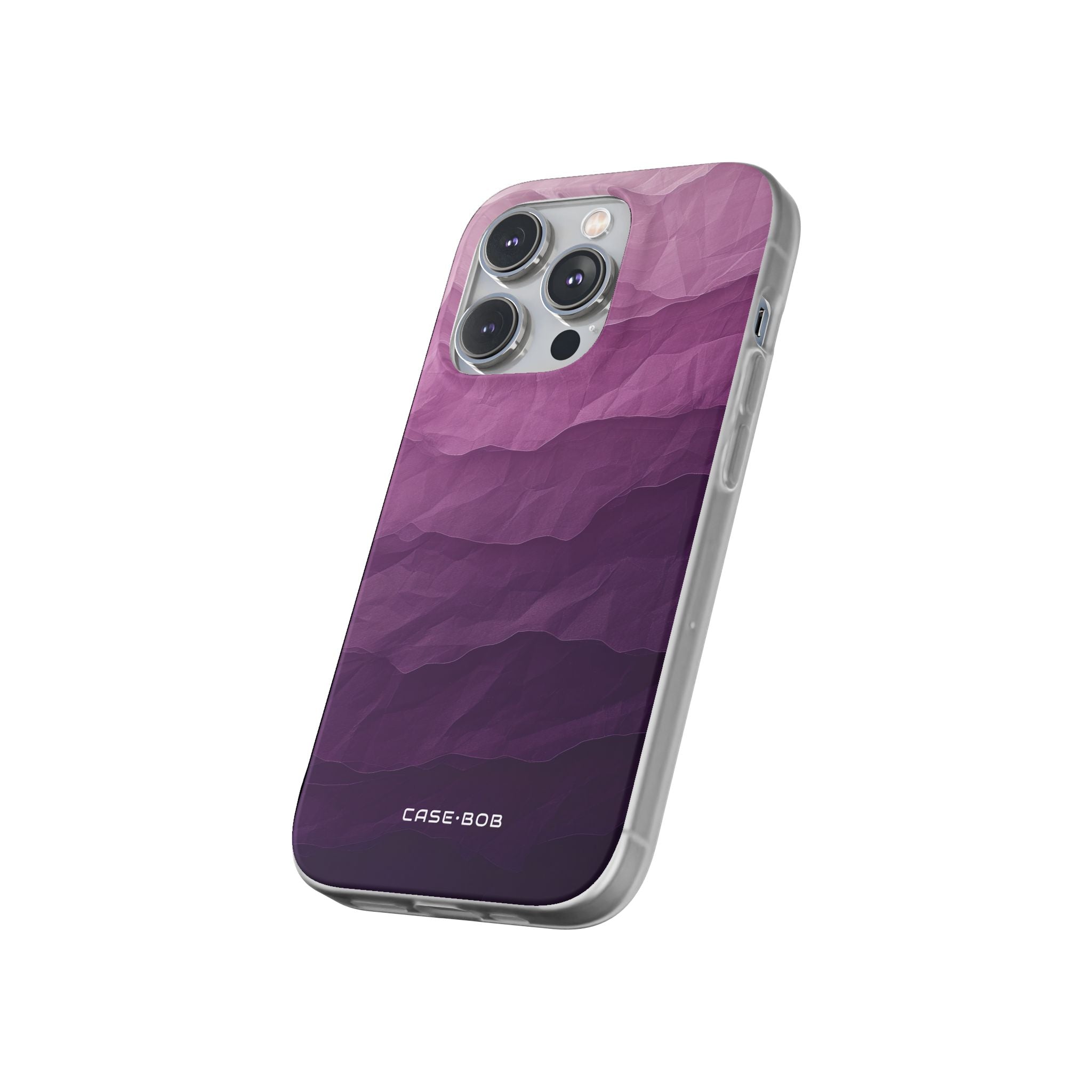 Purple Wave Layers iPhone 14 Pro Case - Soft
