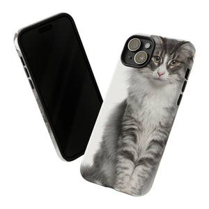 Forest Cat - Protective Phone Case