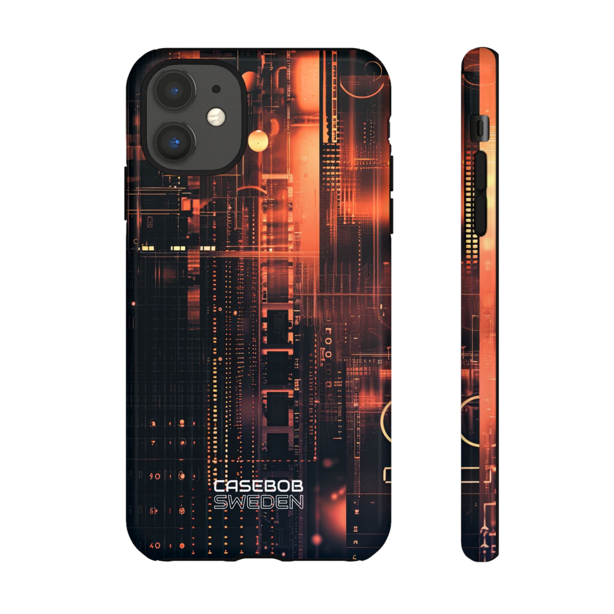Neon Circuit Dreams iPhone 11 - Tough
