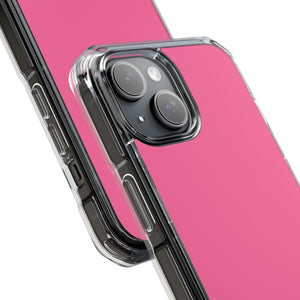 French Pink | Handyhülle für iPhone (Clear Impact Case – magnetisch)