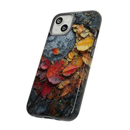 Autumn Peace Leaf Sign - Protective Phone Case