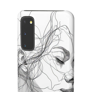 Ethereal Contours | Slim Phone Case for Samsung