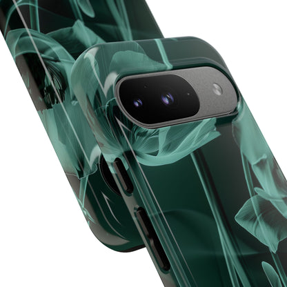 Teal Bloom Radiance Google Pixel 9 - Tough