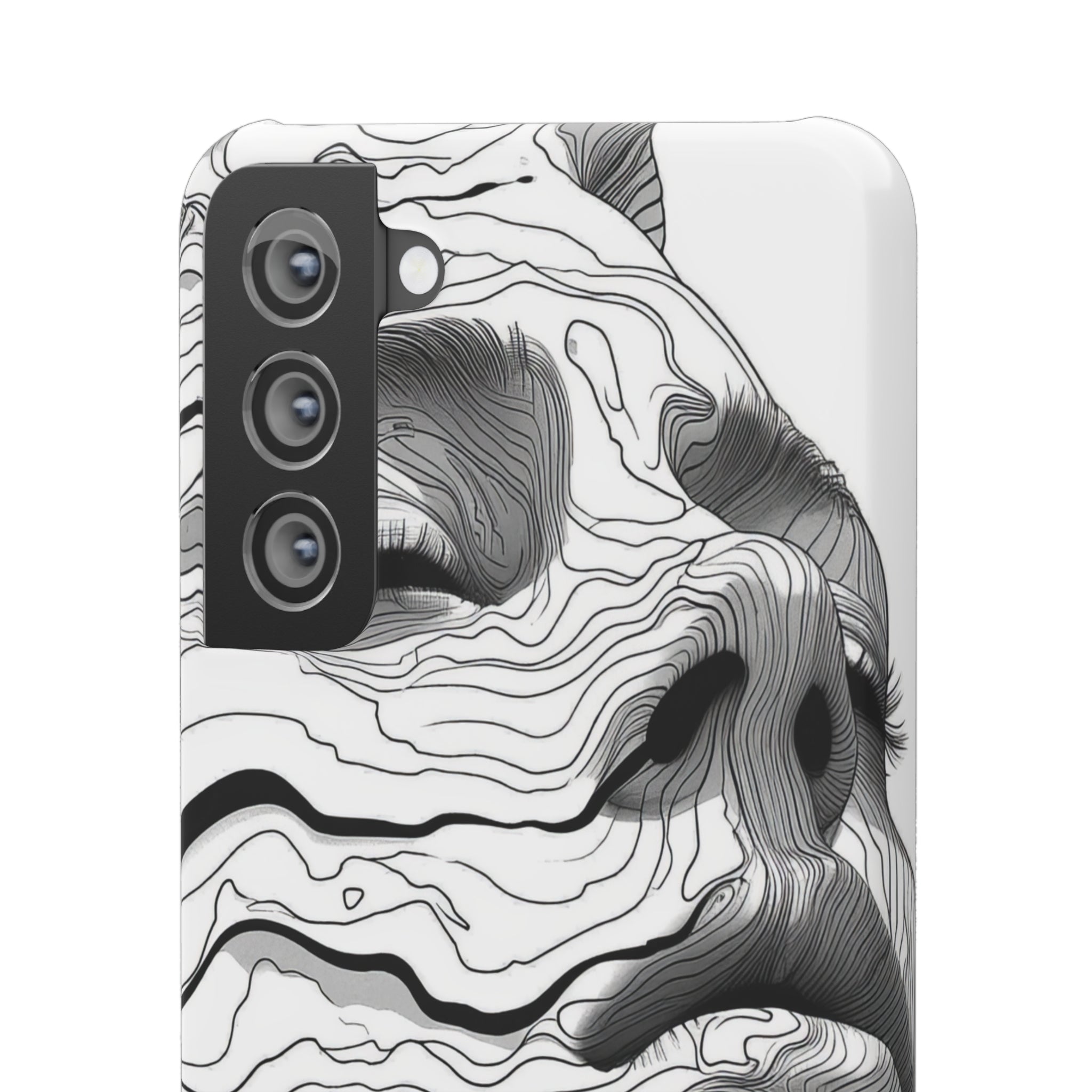 Topographic Serenity | Slim Phone Case for Samsung