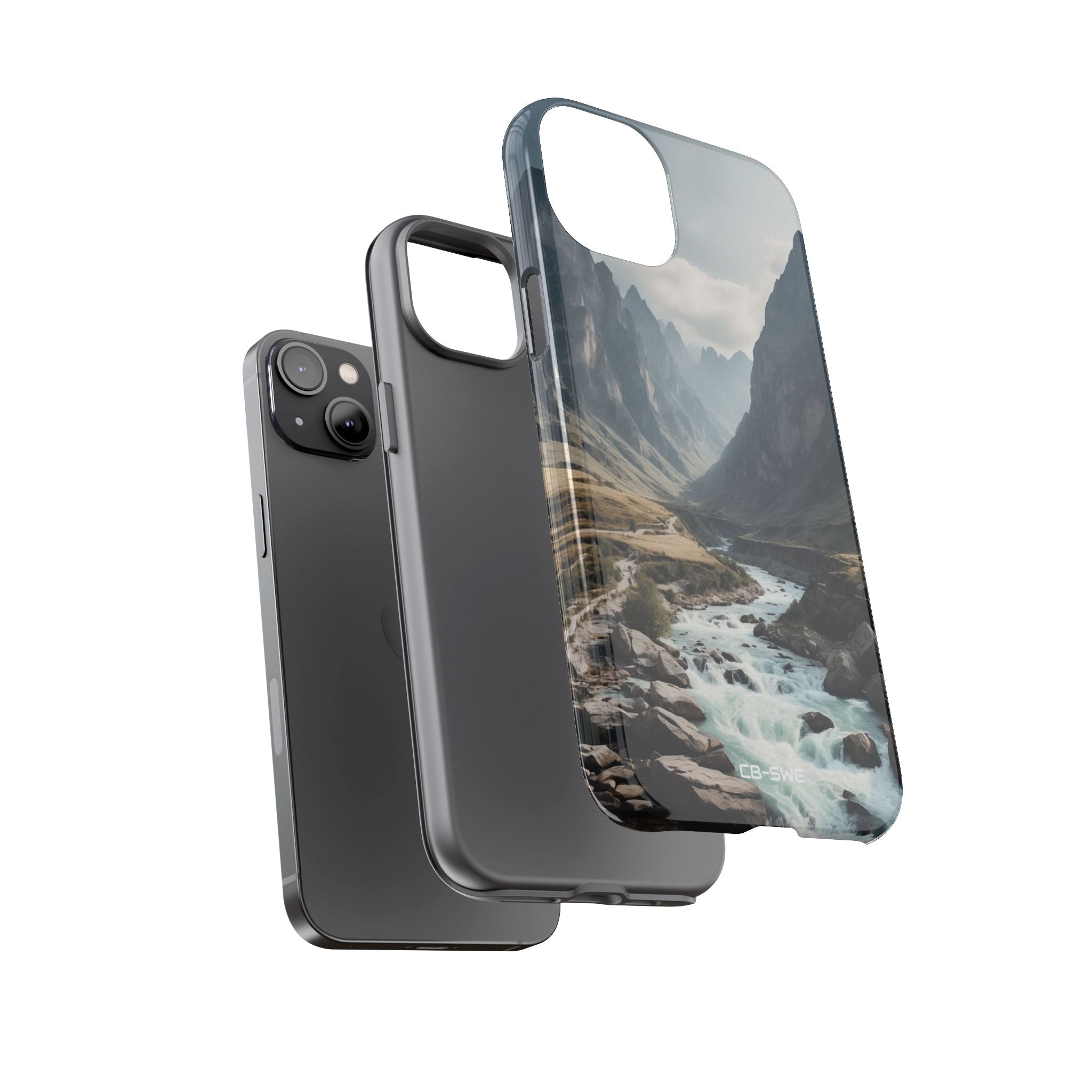 Mountain Peaks Arise - iPhone Case