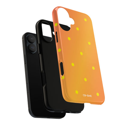 Sunset Dots Radiance - iPhone Case