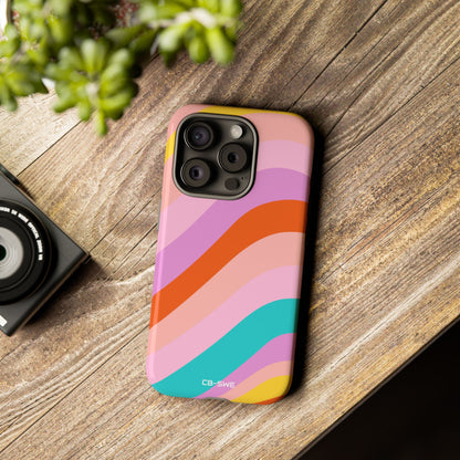 Fluid Color Waves - iPhone Case