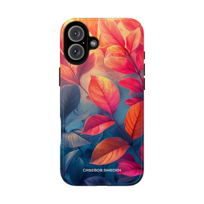 Red Blue Nature - Tough iPhone 16 Phone Case