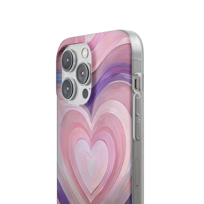 Radiant Heartbrush iPhone 14 Pro Max Case - Soft