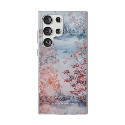 Floral Serenity Case - Flexi Samsung S23 Phone Case