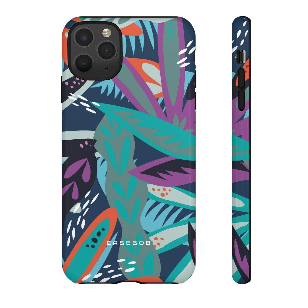 Tropical Leaf Moz - Protective Phone Case