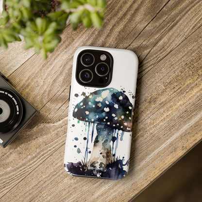 Whimsical Watercolor Mushroom - iPhone Case