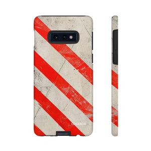 Crimson Line Minimalism - Protective Phone Case