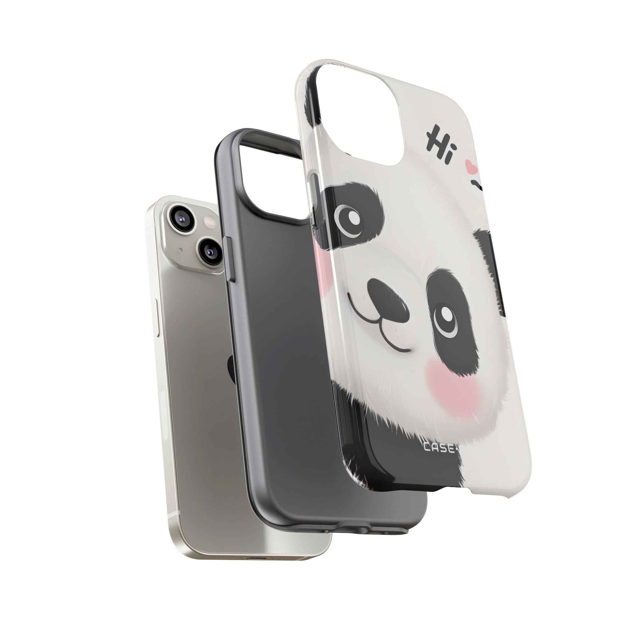 Panda Glow iPhone 14 Case - Tough