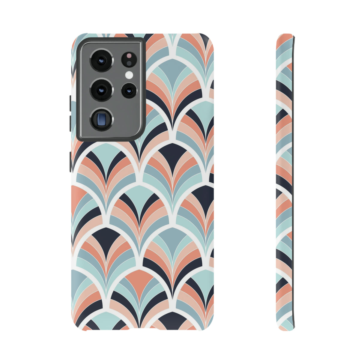 Baby Blue Retro - Protective Phone Case