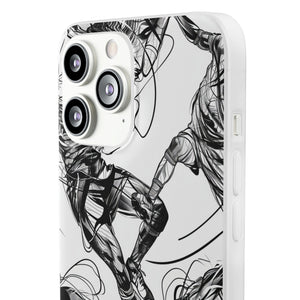 Dynamic Athletic Surrealism | Flexible Phone Case for iPhone