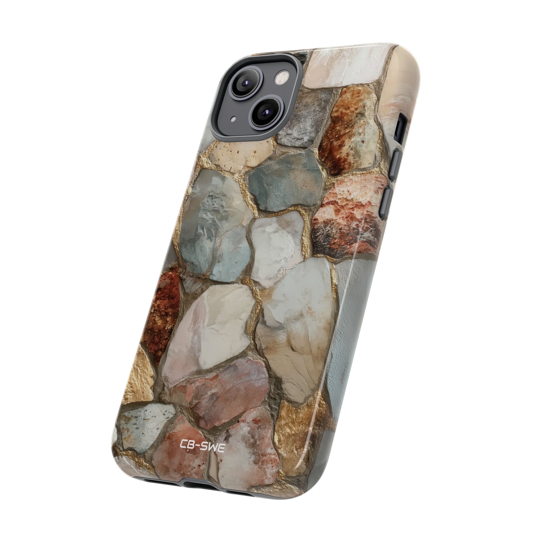 Stone Mosaic Dance - iPhone Case