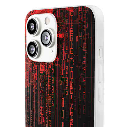 Crimson Glyphs iPhone 13 Pro Max - Soft