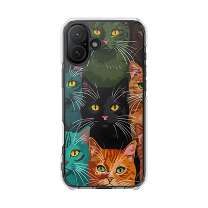 Colorful Cat Charisma iPhone Case - Impact