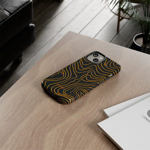 Linear Yellow Chic - Protective Phone Case