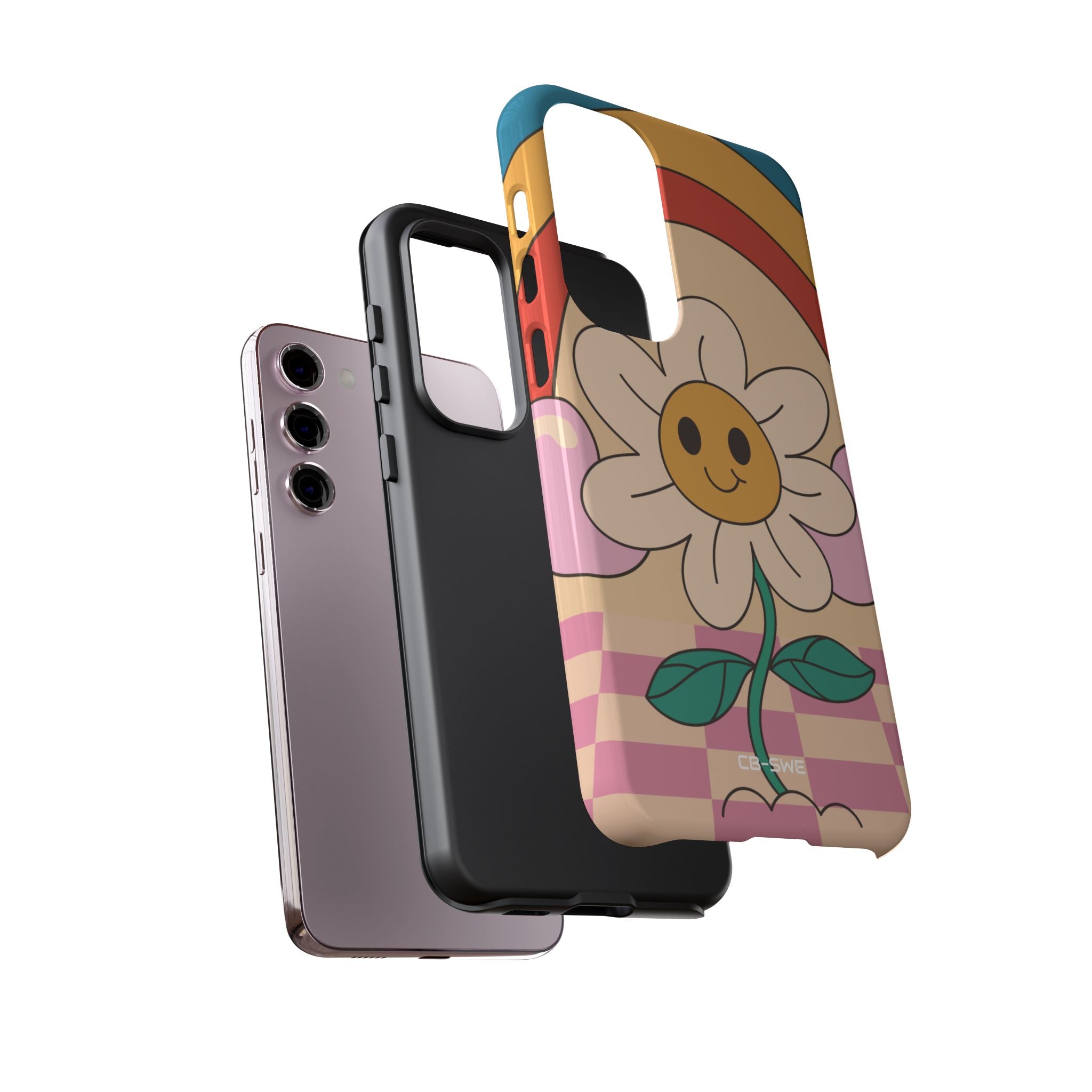 Joyful Retro Bloom - Samsung Case