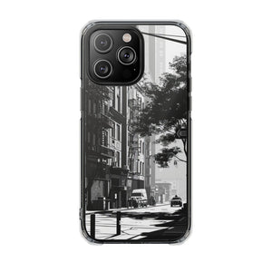 Urban Serenity - Phone Case for iPhone (Clear Impact - Magnetic)