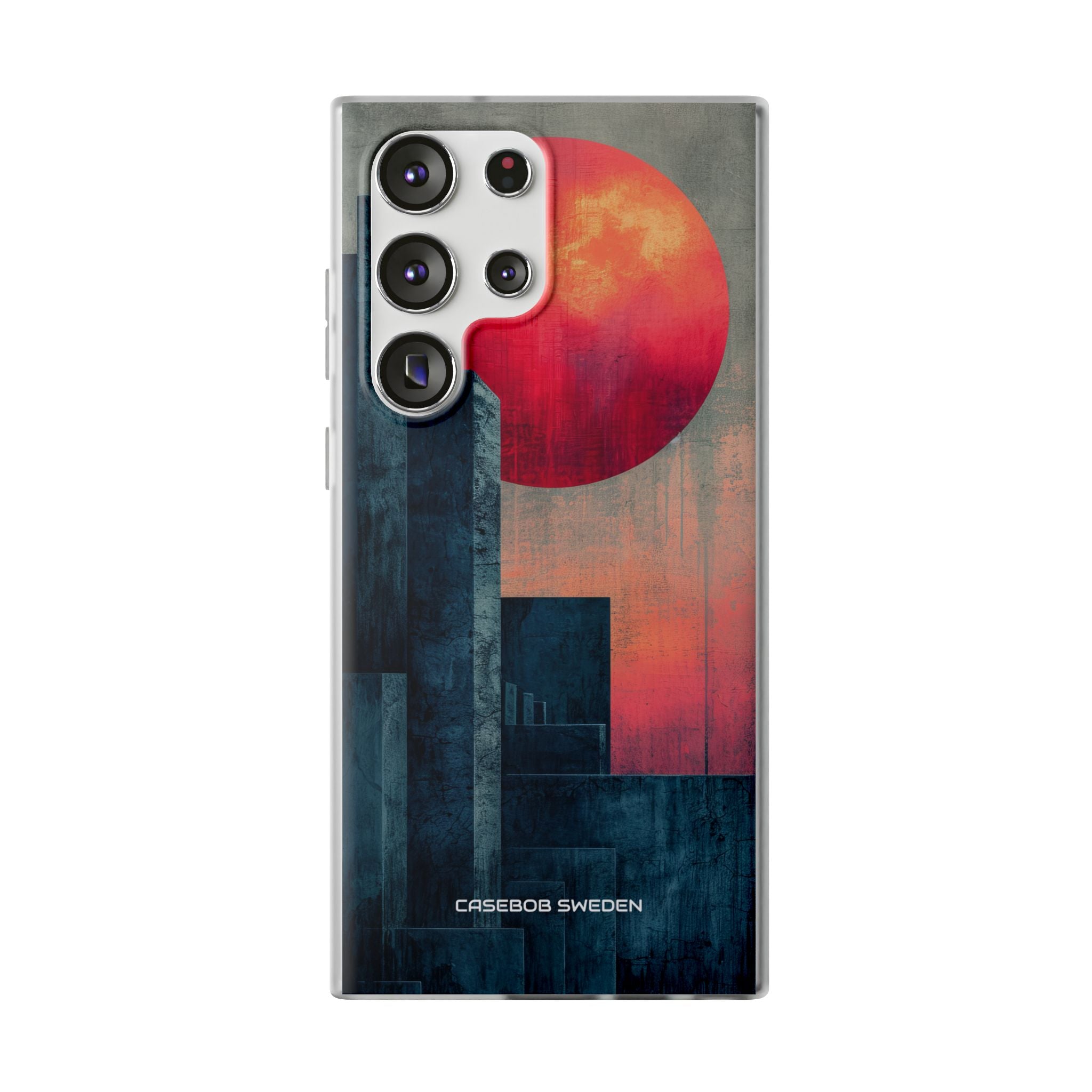 Abstract Geometric Skyline - Flexi Samsung S23 Phone Case