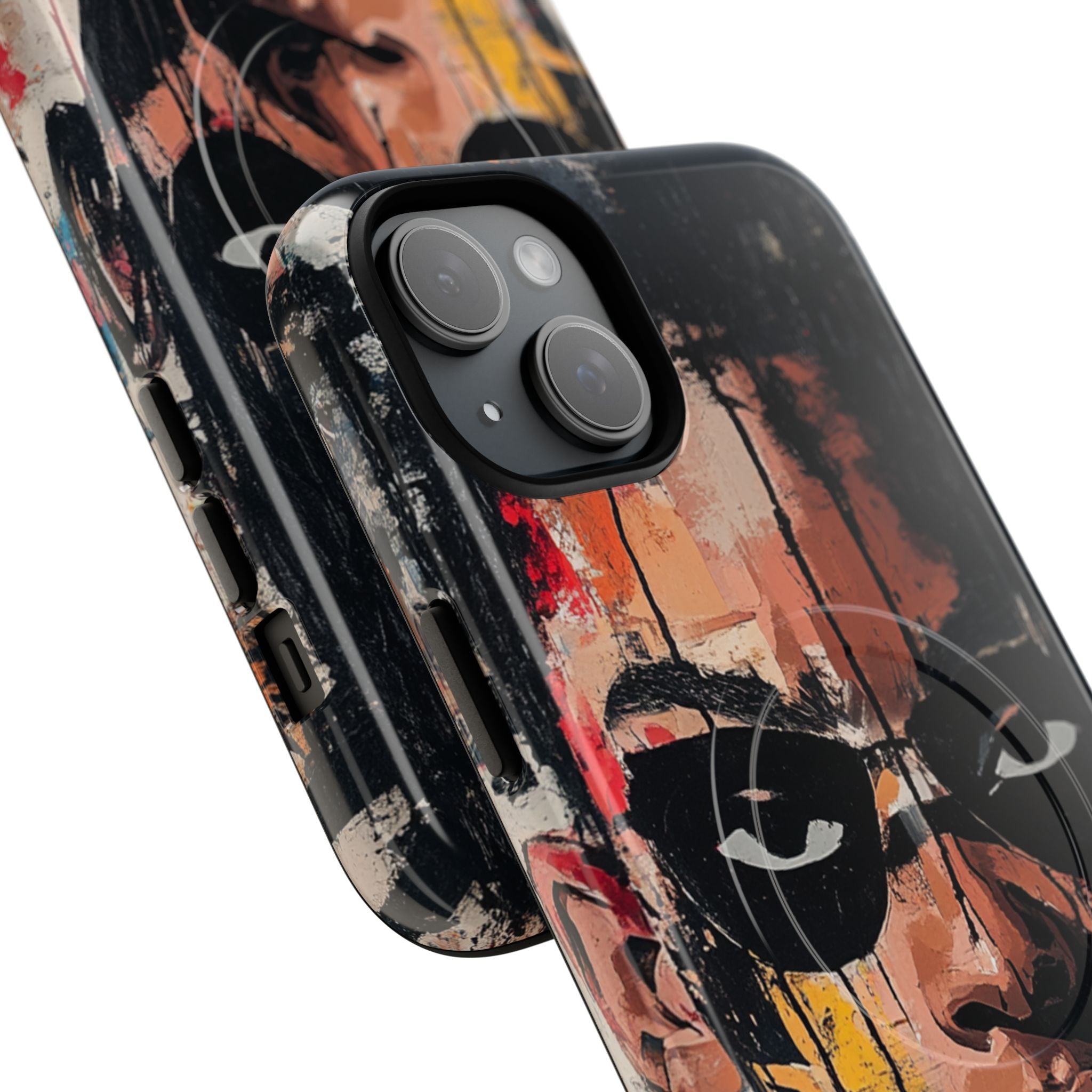 Masked Portrait Drips iPhone 15 Plus Case - Tough+