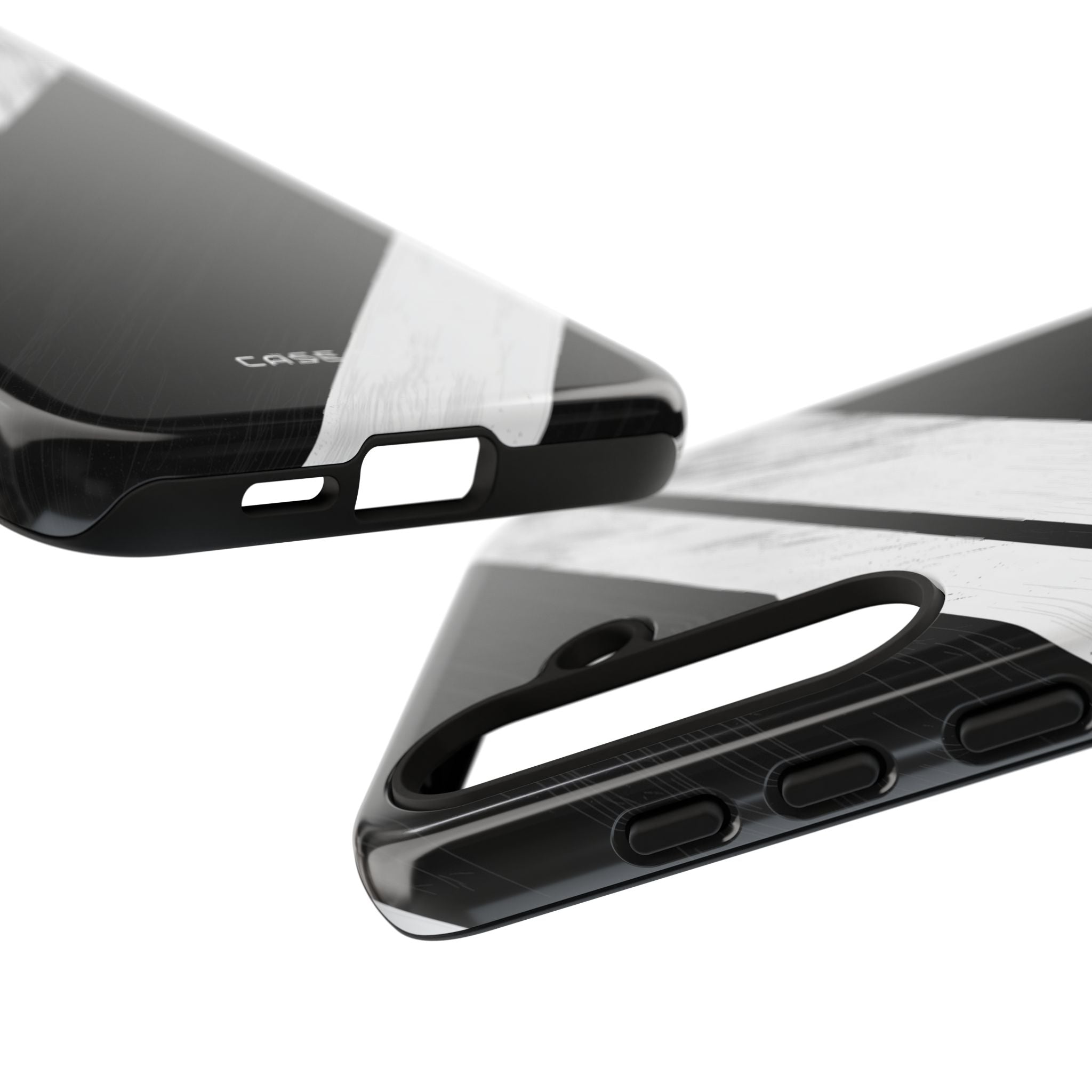 Distressed Stripe Motion Samsung S24 Plus Case - Tough