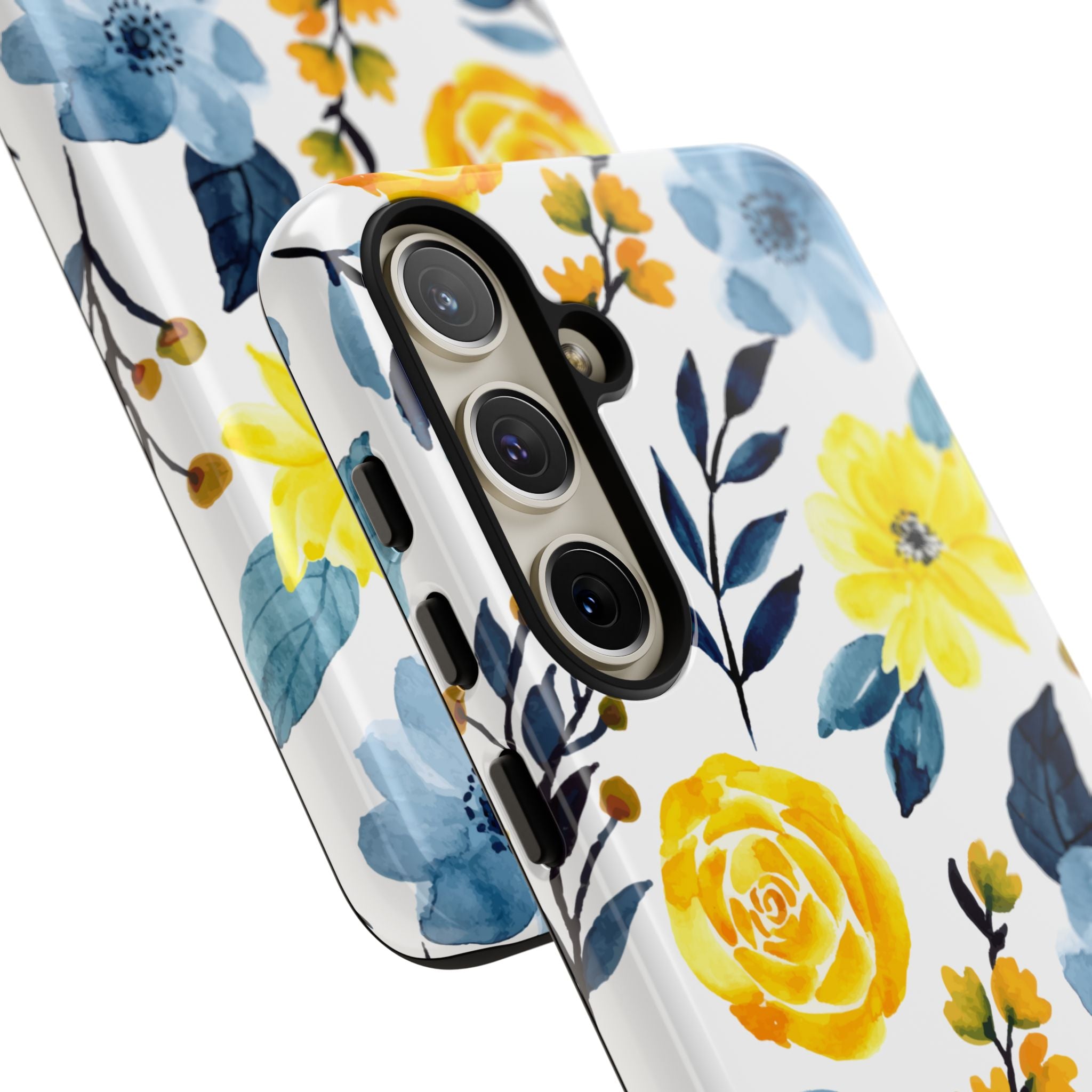 Golden Bloom Samsung S24 Plus Case - Tough