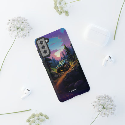 Sunset Forest Drive - Samsung Case