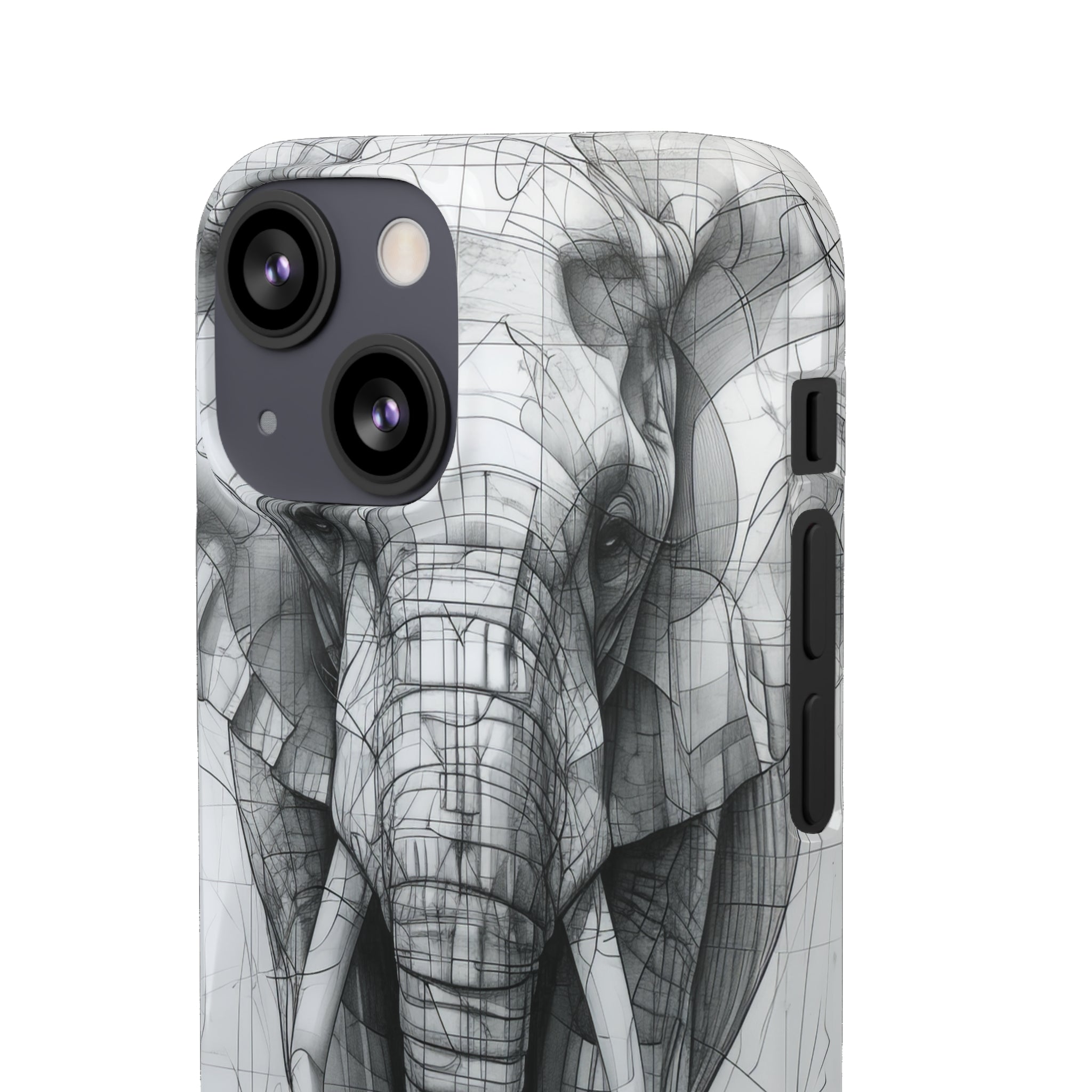 Technic Elephant | Slim Phone Case for iPhone