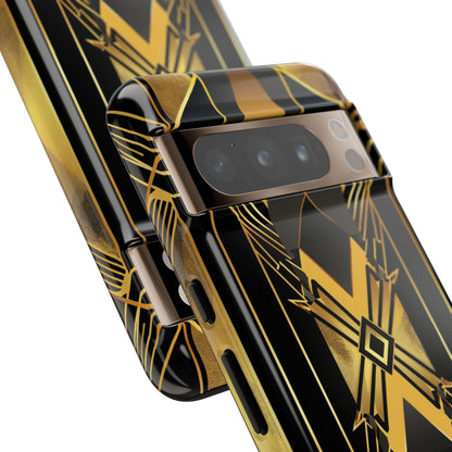 Golden Deco Symphony Google Pixel 8 - Tough