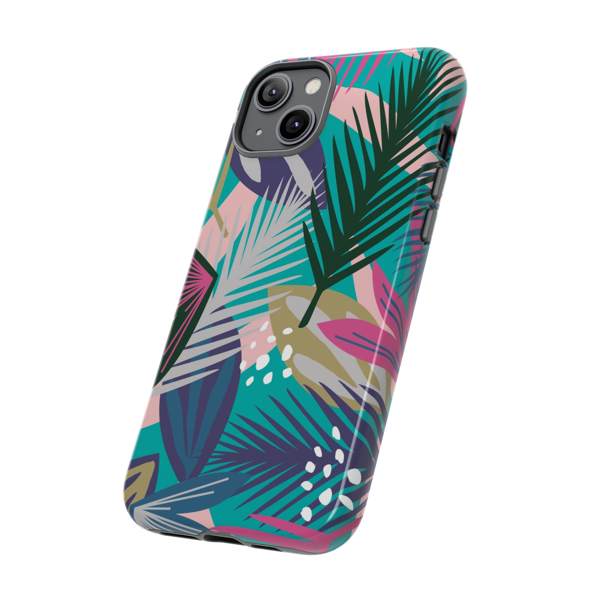 Tropical Leaf Loki - Protective Phone Case