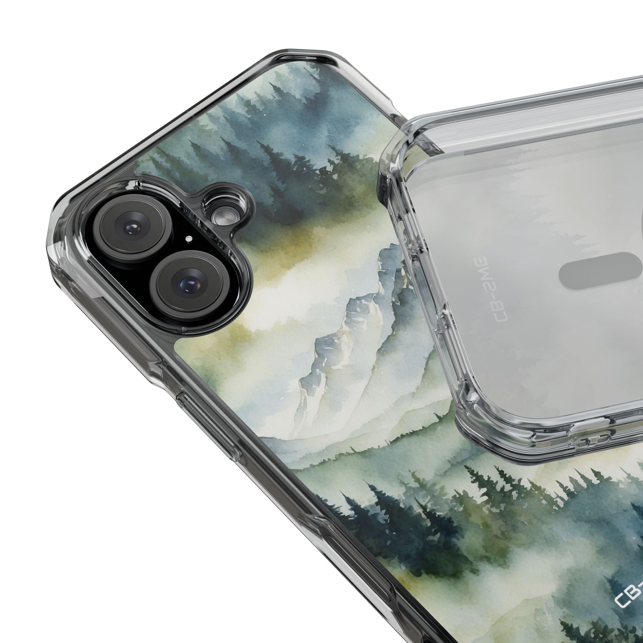 Misty Peaks Emerge iPhone Case - Impact