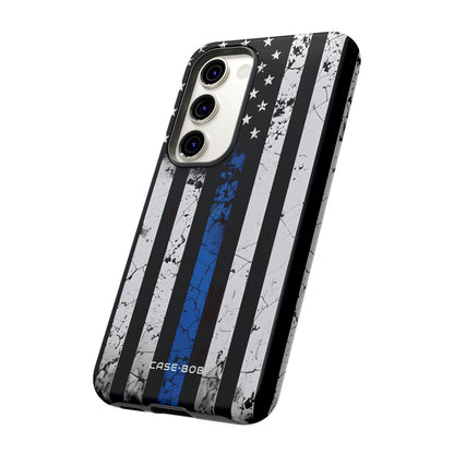 Blue Stripe Flag Samsung S23 Case - Tough