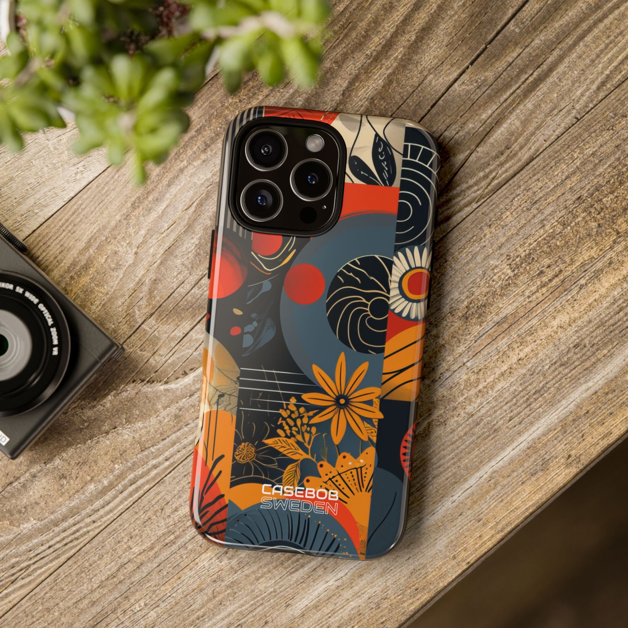 Fire Bloom Flow iPhone 16 - Tough