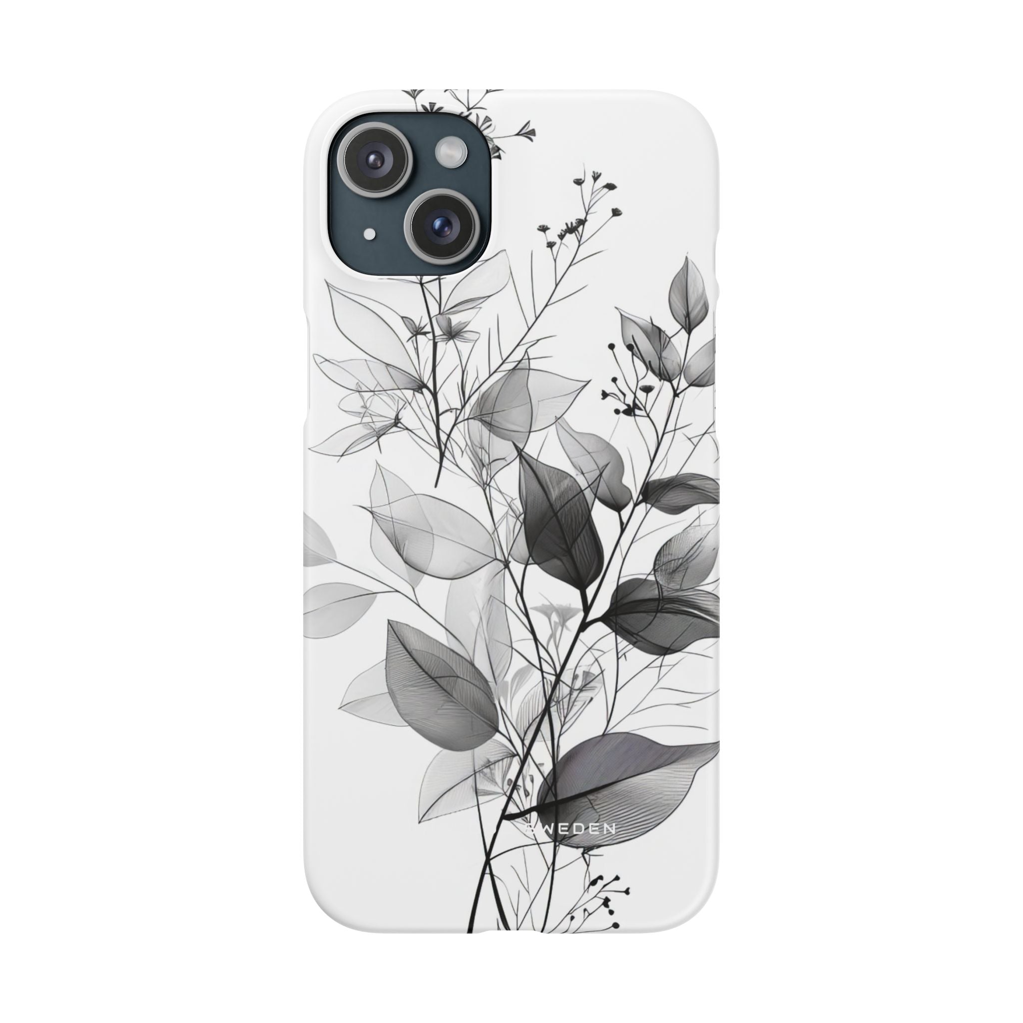 Botanical Line Harmony iPhone 15 - Slim Phone Case