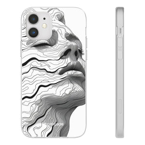 Topographic Serenity | Flexible Phone Case for iPhone