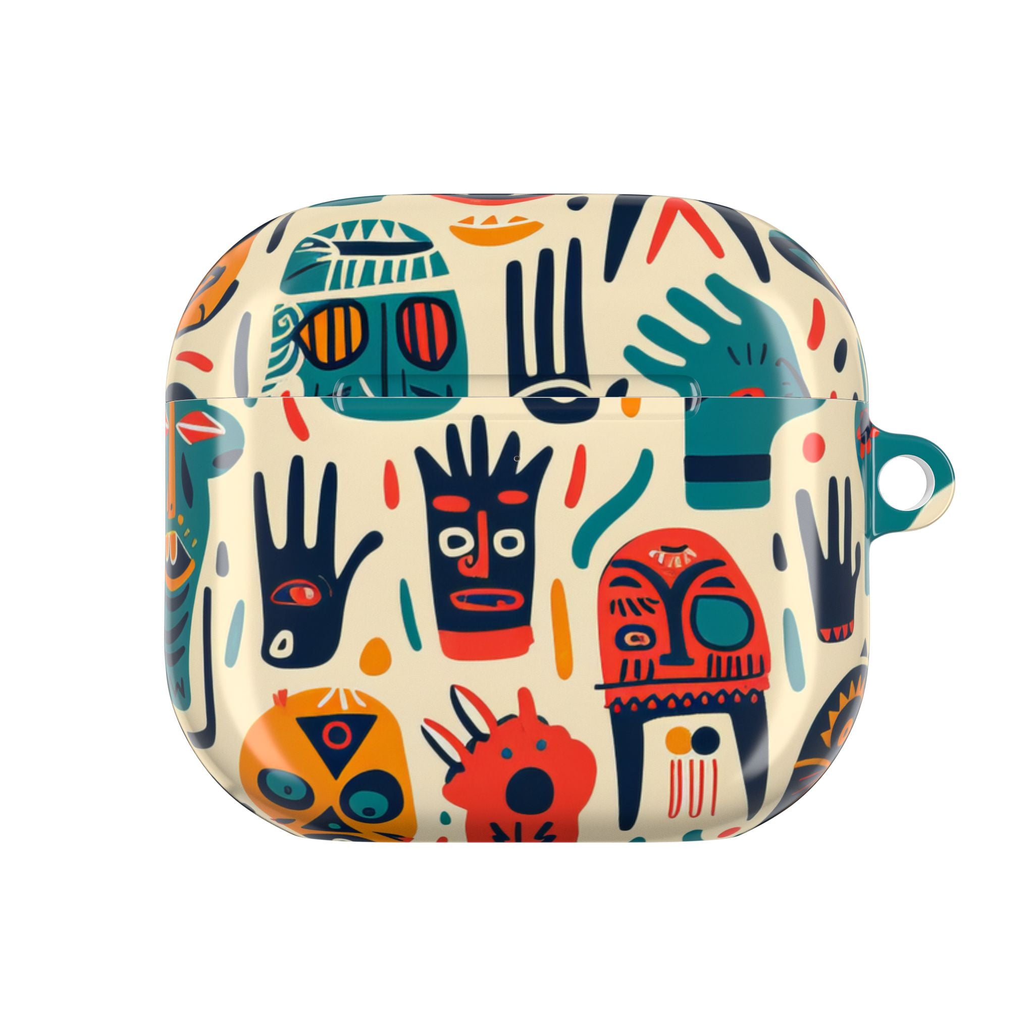 Tribal Faces - AirPods -kotelo