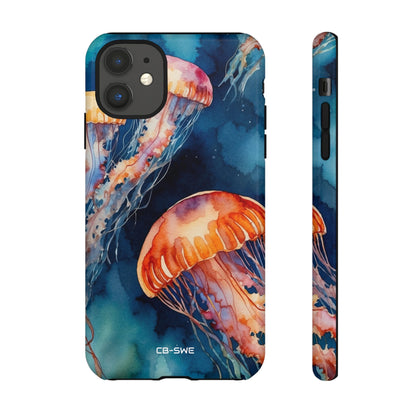Jellyfish Dance Gracefully - iPhone Case