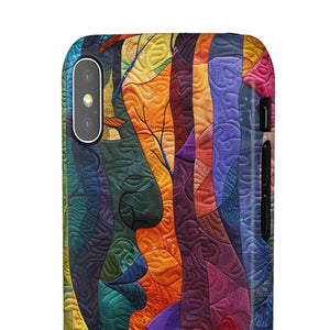 Interwoven Vibrance | Slim Phone Case for iPhone