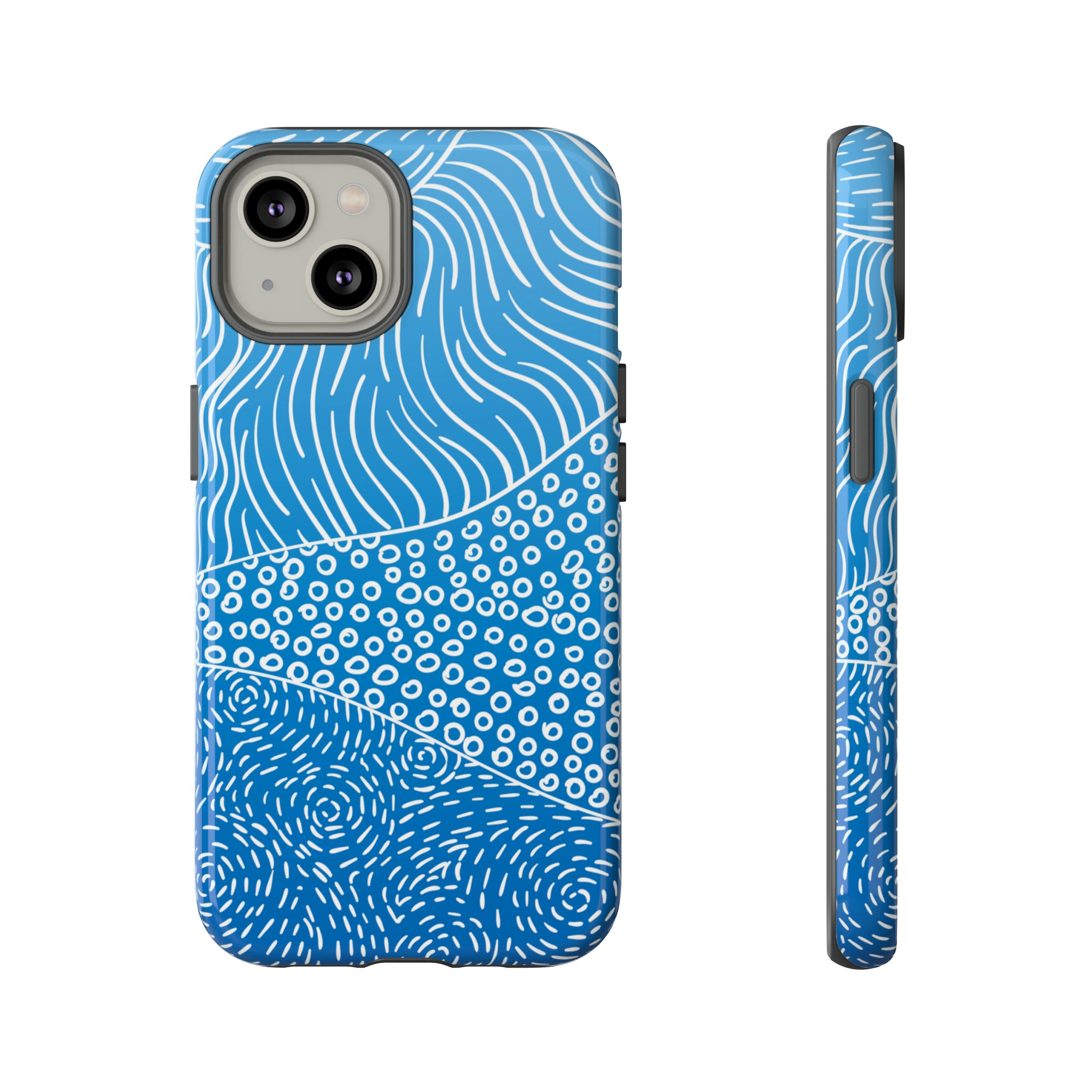 Abstract Landscape Hills - Protective Phone Case