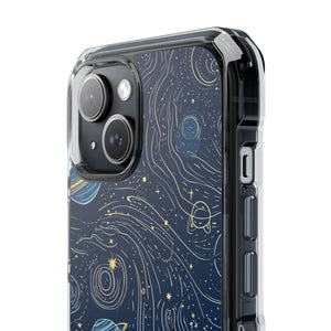 Cosmic Whimsy – Handyhülle für iPhone (Clear Impact – Magnetisch)