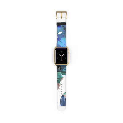 Blue Bloom - Watch Band
