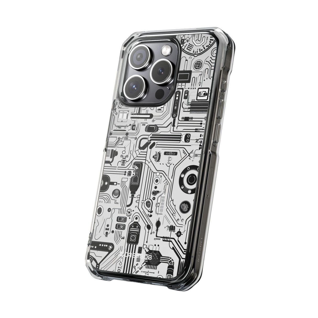 Circuit Innovation - Phone Case for iPhone (Clear Impact - Magnetic)