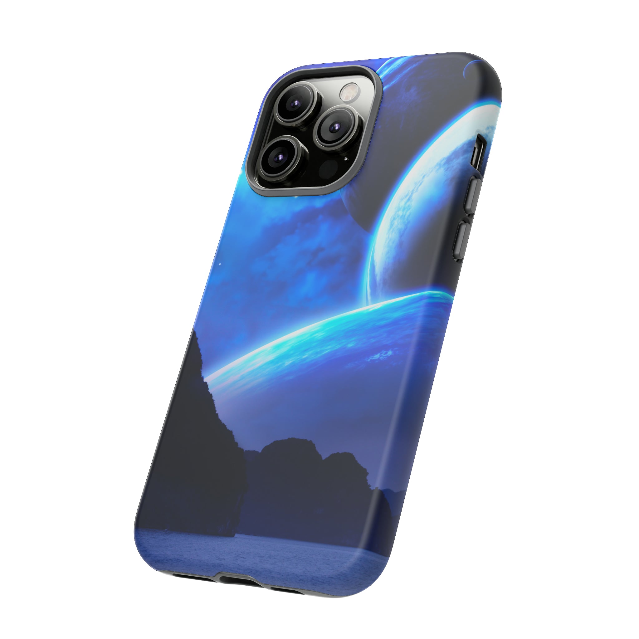 Fantasy Planet Nebula - Protective Phone Case